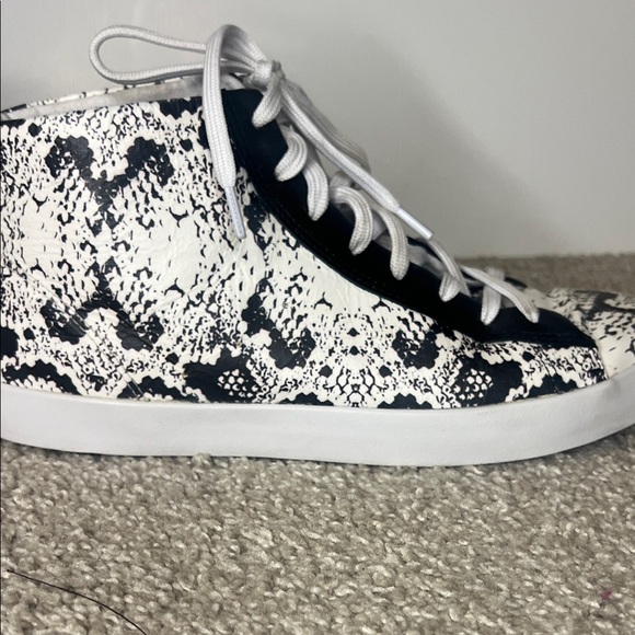 OTBT Black and White High-Top Sneakers - Picture 4 of 13